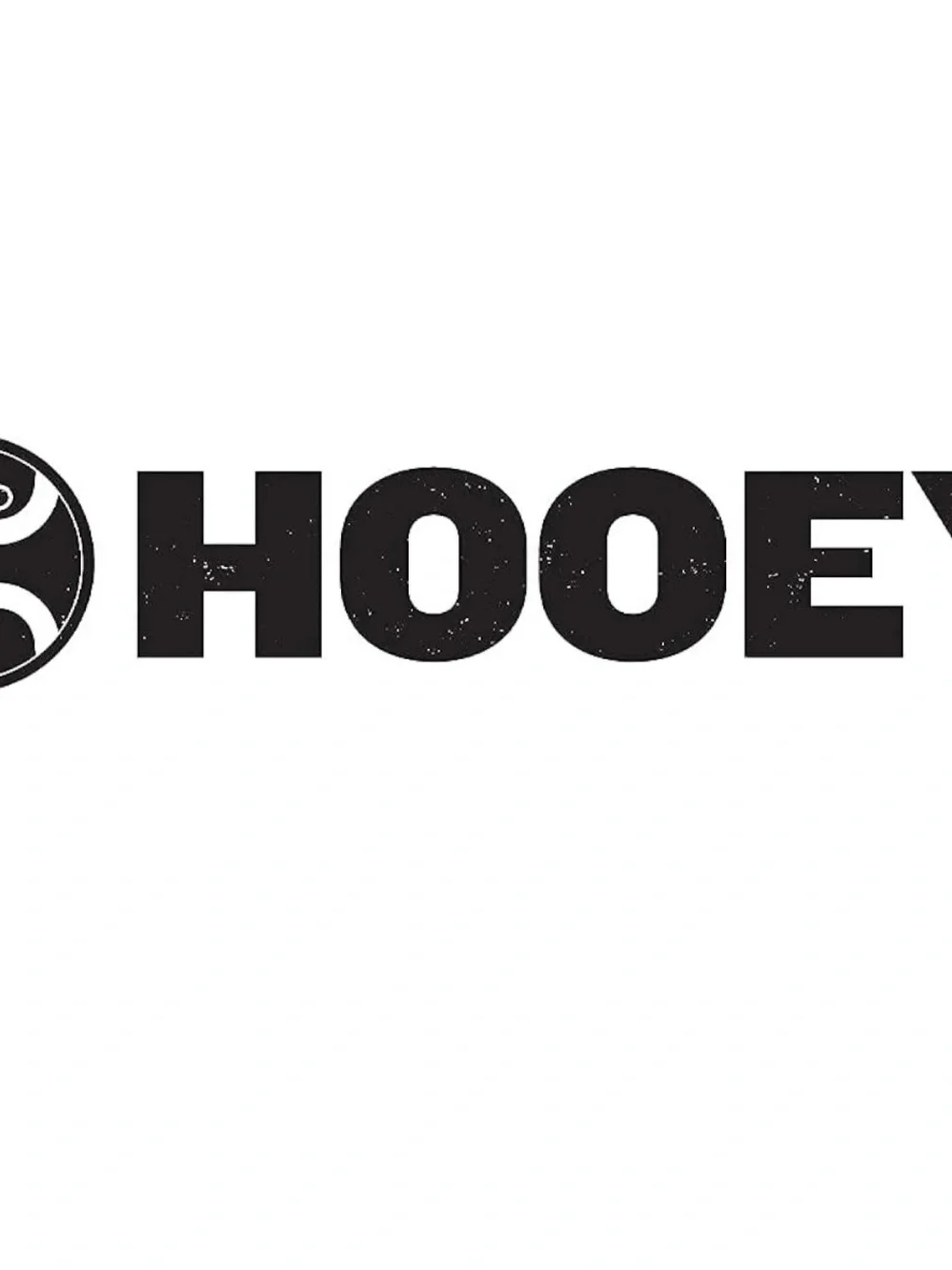 Hooey Brown Leather Checkbook Wallet with Embossed Logo